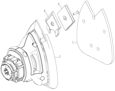 Part Location Diagram of 90569331 DeWALT TIP